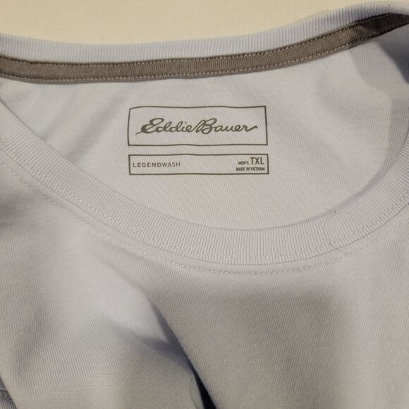 Eddie Bauer Mex's TXL Legendwash Tee 100% Cotton - Picture 3 of 5